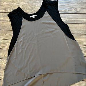 Black and grey soft AE tank size large